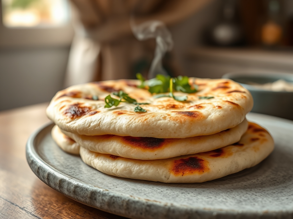 Homemade Naan Bread