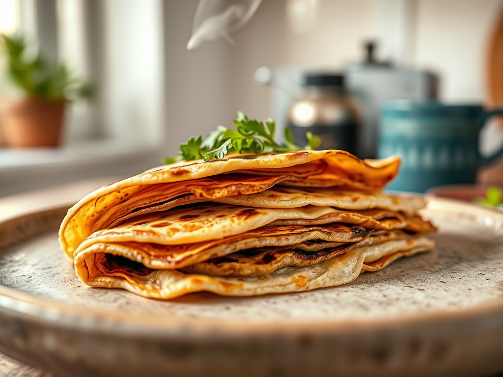 Paratha Layering Study