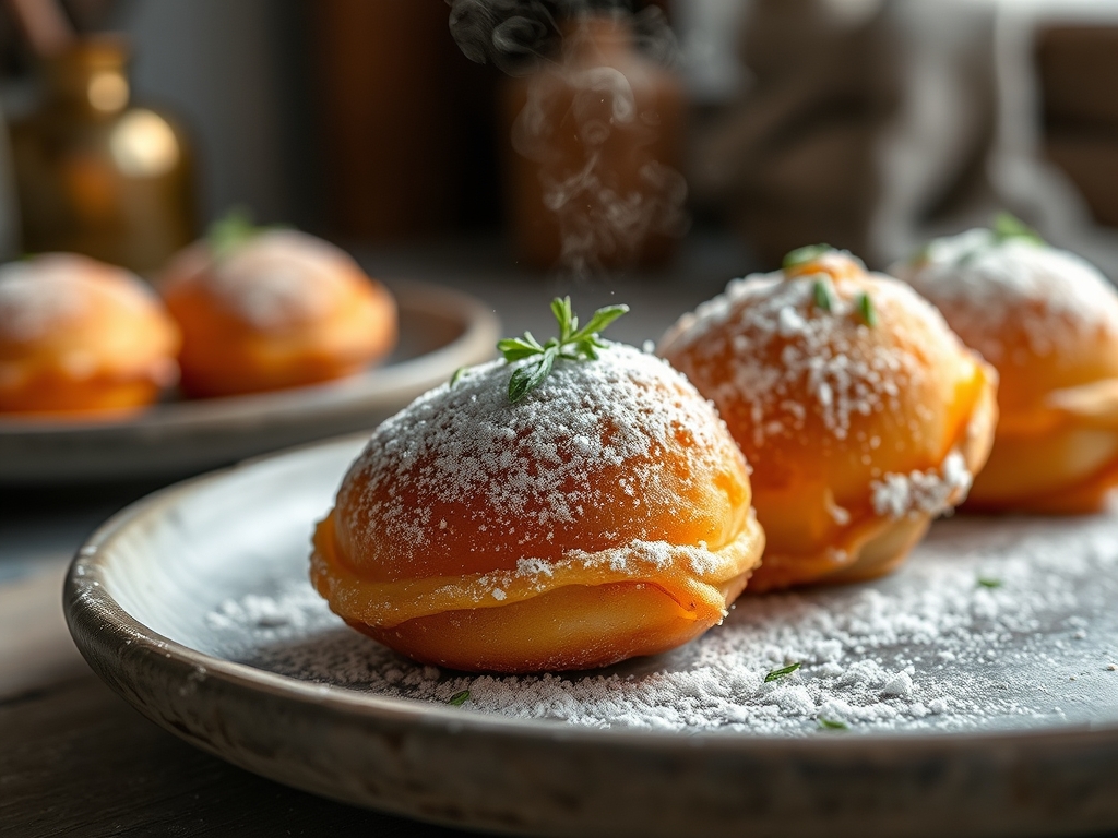 Beignet Dusting Tech